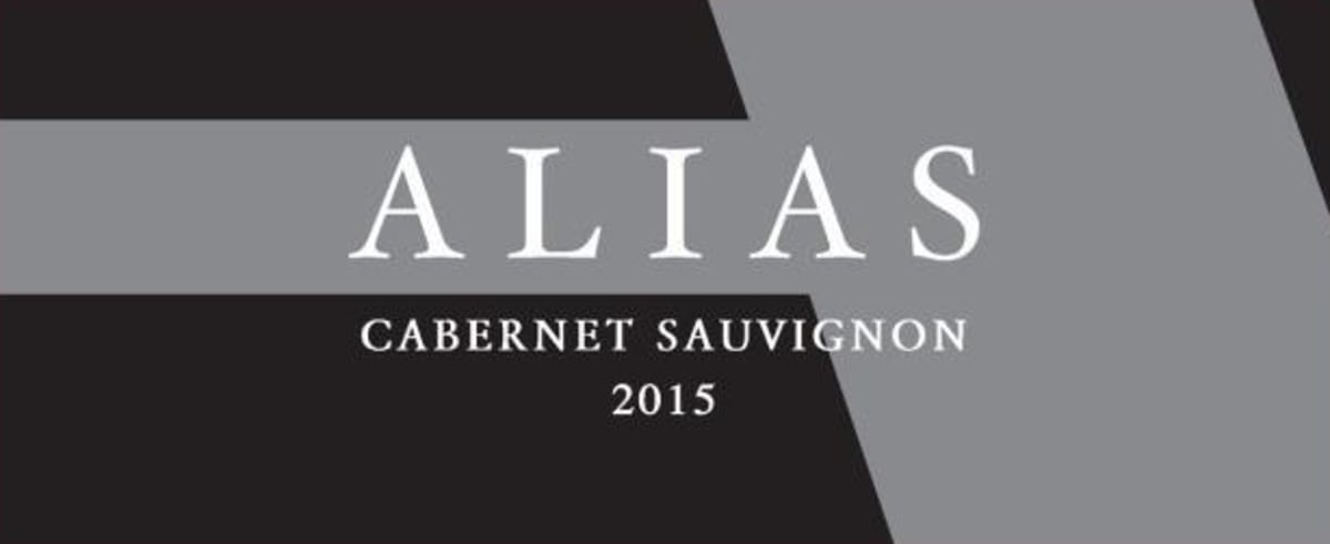 Alias Winery Cabernet Sauvignon 2015 Front Label