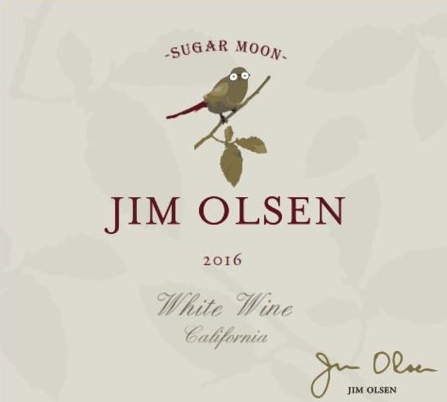 Jim Olsen Sugar Moon 2016 Front Label