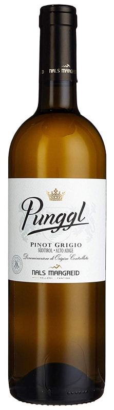 Nals Margreid Punggl Pinot Grigio 2017 Front Bottle Shot