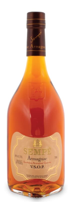 Sempe Armagnac VSOP Armagnac Front Bottle Shot