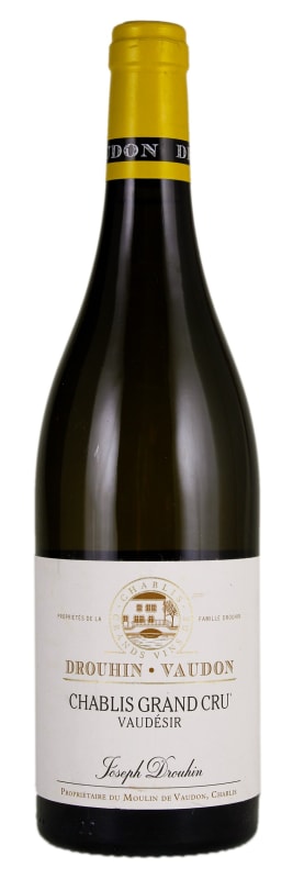 Domaine Drouhin Vaudon Chablis Vaudesir Grand Cru 2016 Front Bottle Shot