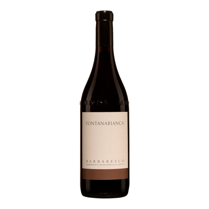 Fontanabianca Barbaresco 2018 Front Bottle Shot