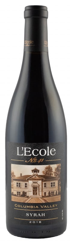 L'Ecole 41 Columbia Valley Syrah 2018 Front Bottle Shot
