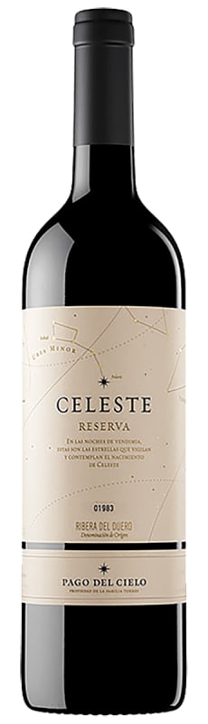 Familia Torres Celeste Reserva 2018 Front Bottle Shot