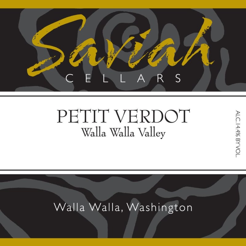 Saviah Petit Verdot 2009 Front Label