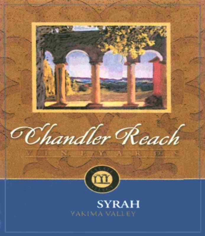 Chandler Reach Vineyards Estate Select Syrah 2009 Front Label