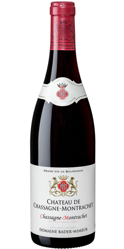 Bader-Mimeur Chateau de Chassagne-Montrachet Rouge 2022 Front Bottle Shot