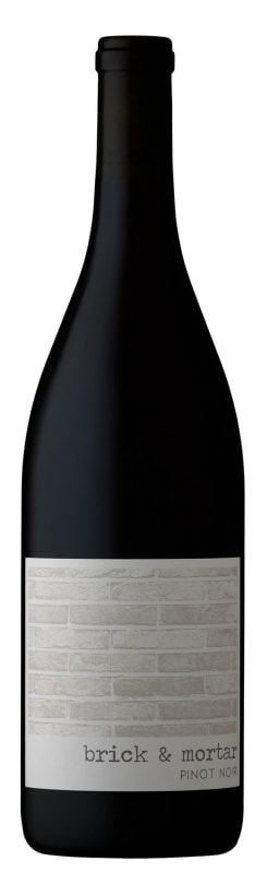 Brick & Mortar Anderson Valley Pinot Noir 2018 Front Bottle Shot