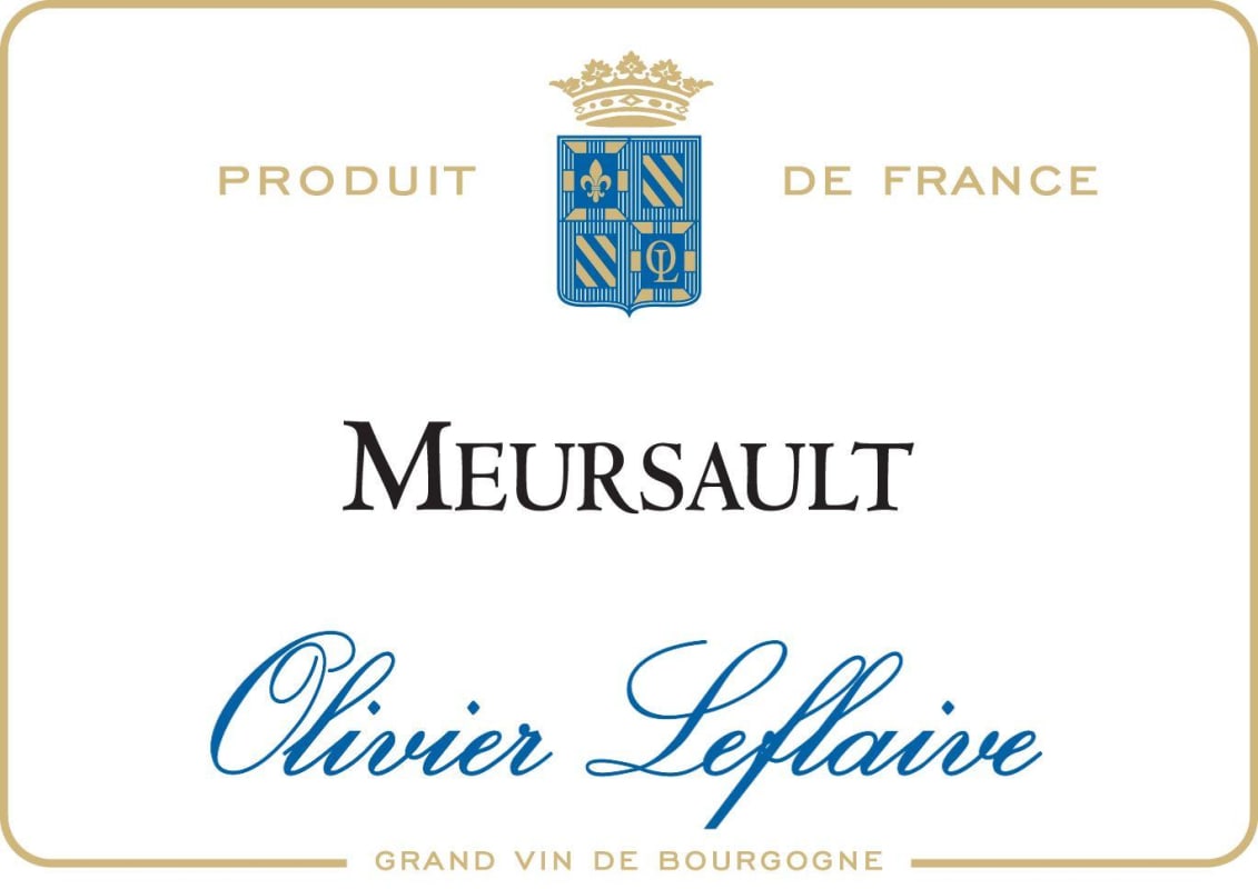 Olivier Leflaive Meursault (375ML half-bottle) 2018 Front Label