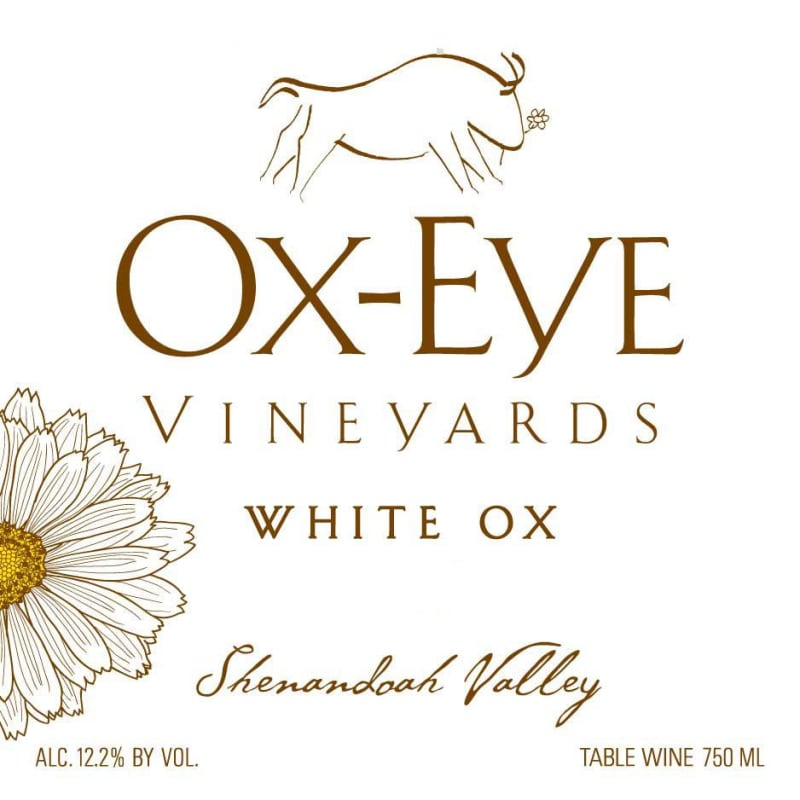 Ox-Eye Vineyards Ox White 2014 Front Label