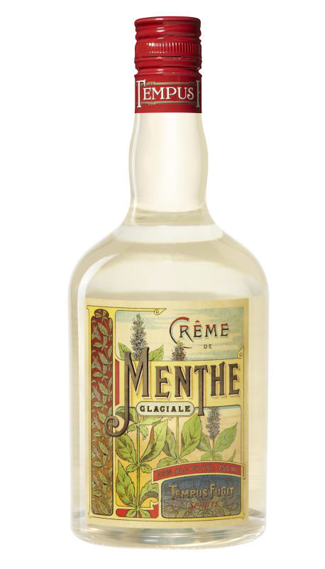 Tempus Fugit Creme de Menthe Glaciale Liqueur Front Bottle Shot