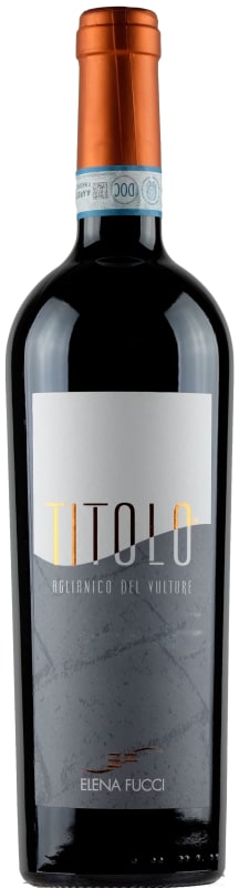 Elena Fucci Aglianico del Vulture Titolo 2019 Front Bottle Shot