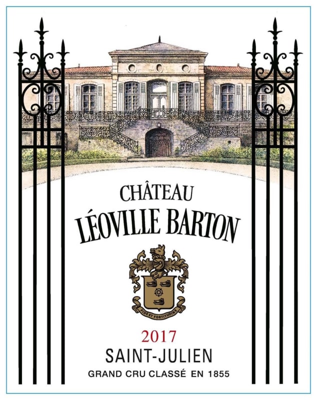 Chateau Leoville Barton Saint-Julien 2017 Front Label
