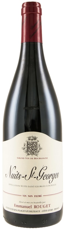 Emmanuel Rouget Nuits-St-Georges 2021 Front Bottle Shot