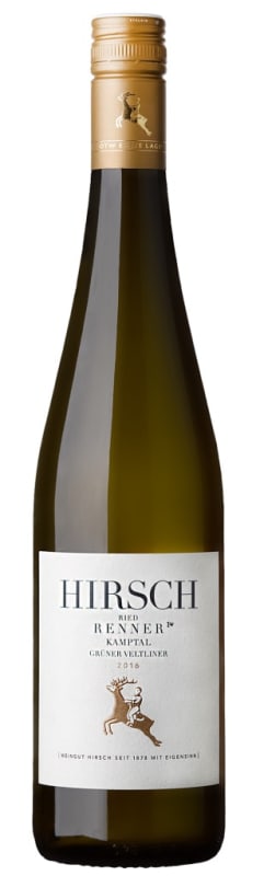 Weingut Hirsch Ried Renner Erste Lage Gruner Veltliner 2016 Front Bottle Shot