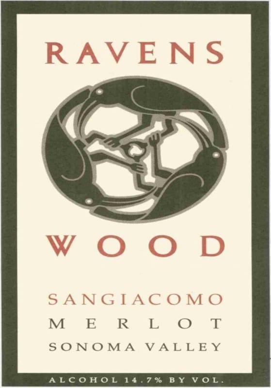Ravenswood Sangiacomo Merlot 2006 Front Label