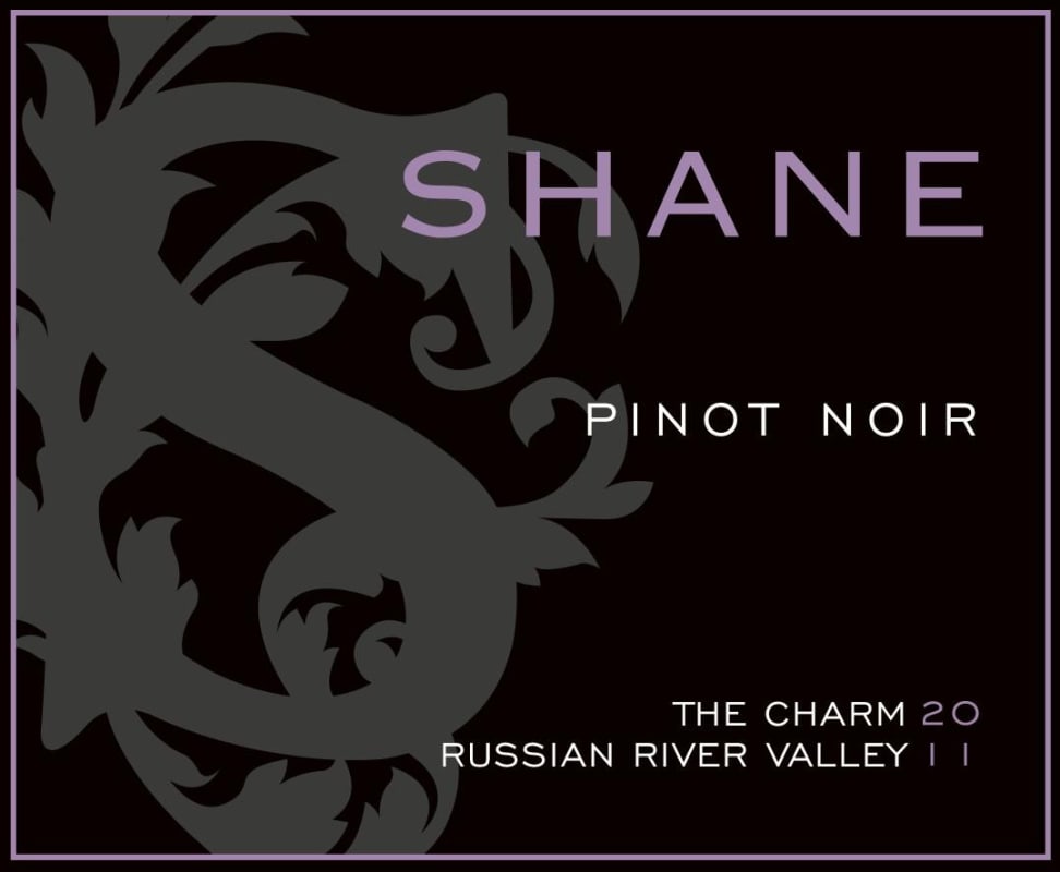 Shane The Charm Pinot Noir 2011 Front Label