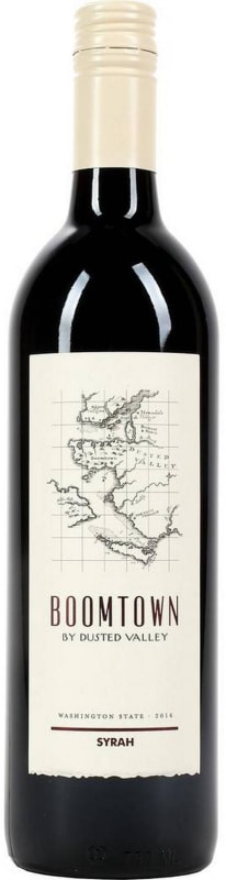 Boomtown by Dusted Valley Syrah 2017 Front Bottle Shot