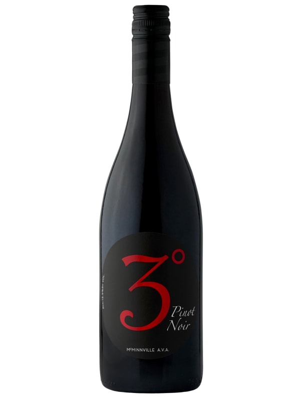 Maysara 3 Degrees Pinot Noir 2020 Front Bottle Shot
