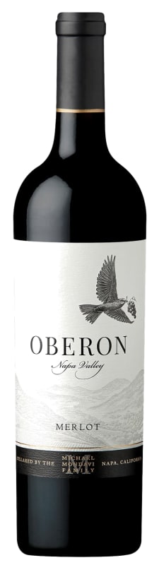 Oberon Merlot 2021 Front Bottle Shot