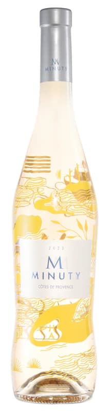 Chateau Minuty M Limited Edition Rose 2023 Front Bottle Shot