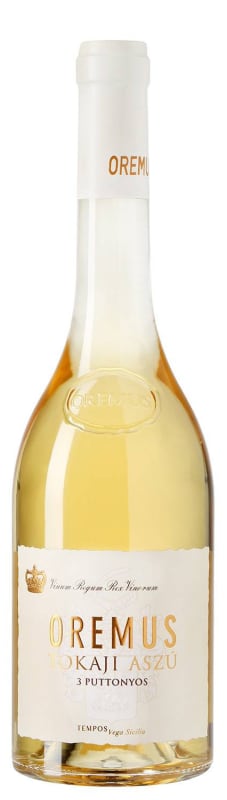 Oremus Tokaji Aszu 3 Puttonyos 2014 Front Bottle Shot