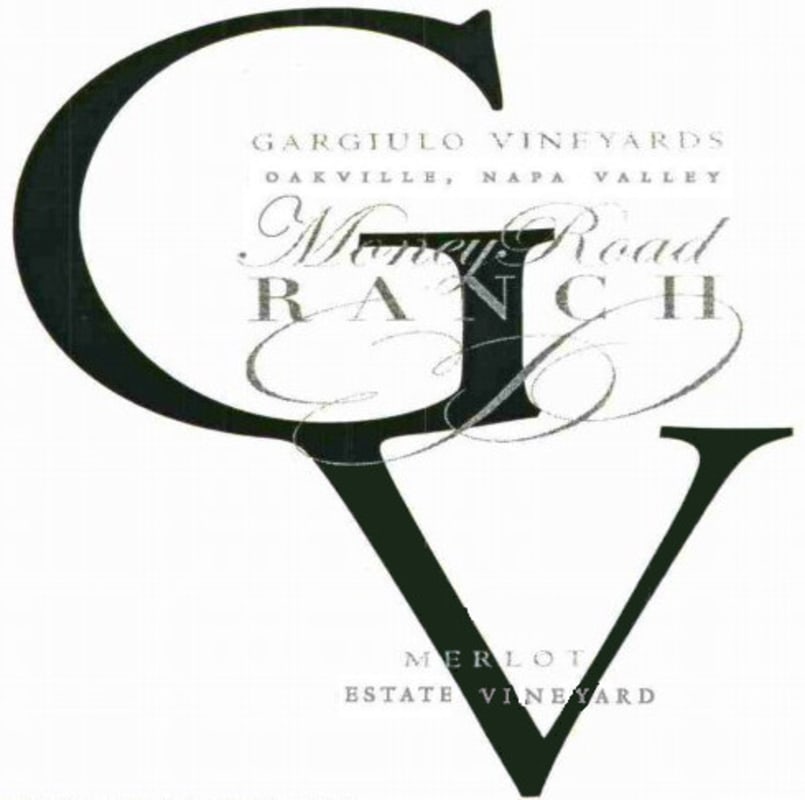 Gargiulo Vineyards Money Road Ranch Merlot 2008 Front Label
