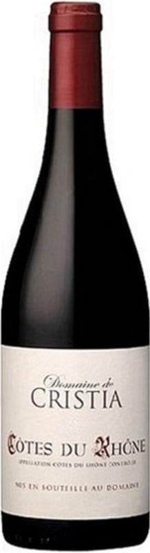 Domaine de Cristia Cotes du Rhone 2018 Front Bottle Shot