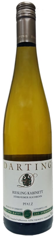 Weingut Darting Durkheimer Hochbenn Riesling Kabinett 2016 Front Bottle Shot