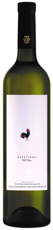 Domaine Papagiannakos Savatiano Old Vines 2022 Front Bottle Shot