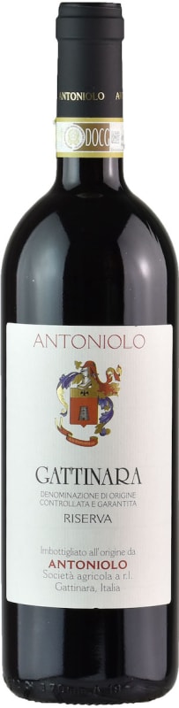 Antoniolo Gattinara Riserva 2017 Front Bottle Shot
