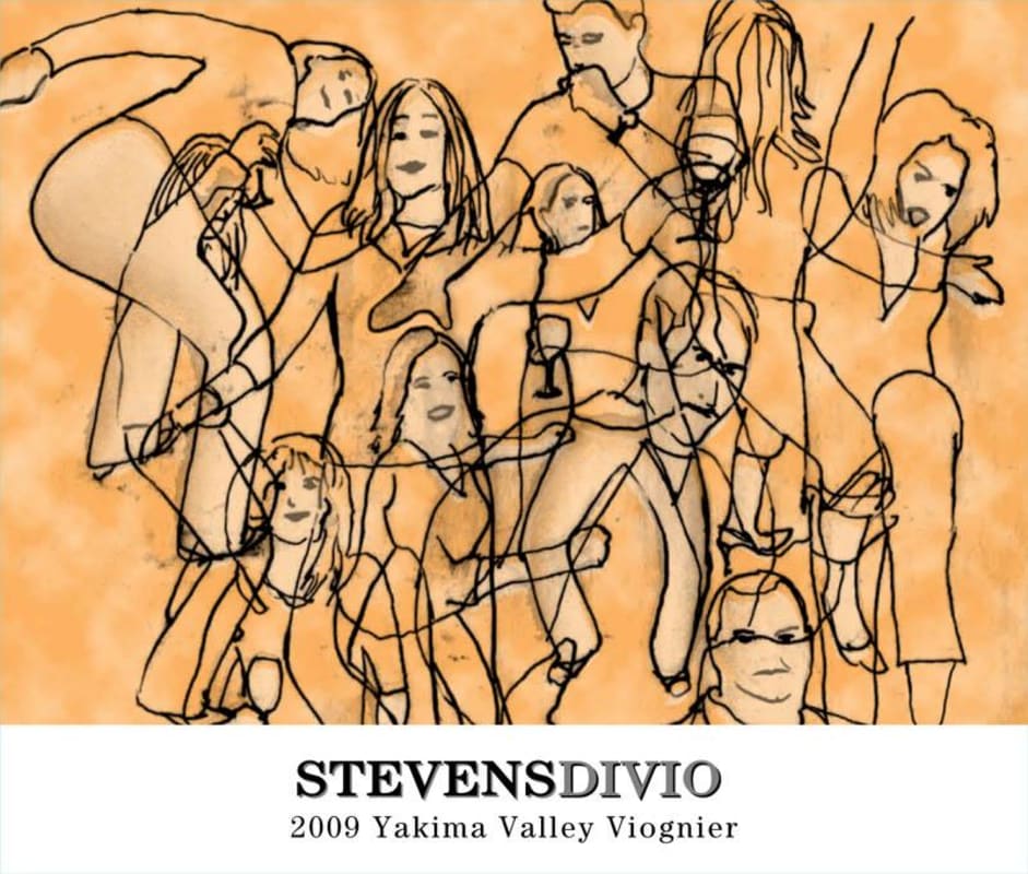 Stevens Winery Divio Viognier 2009 Front Label