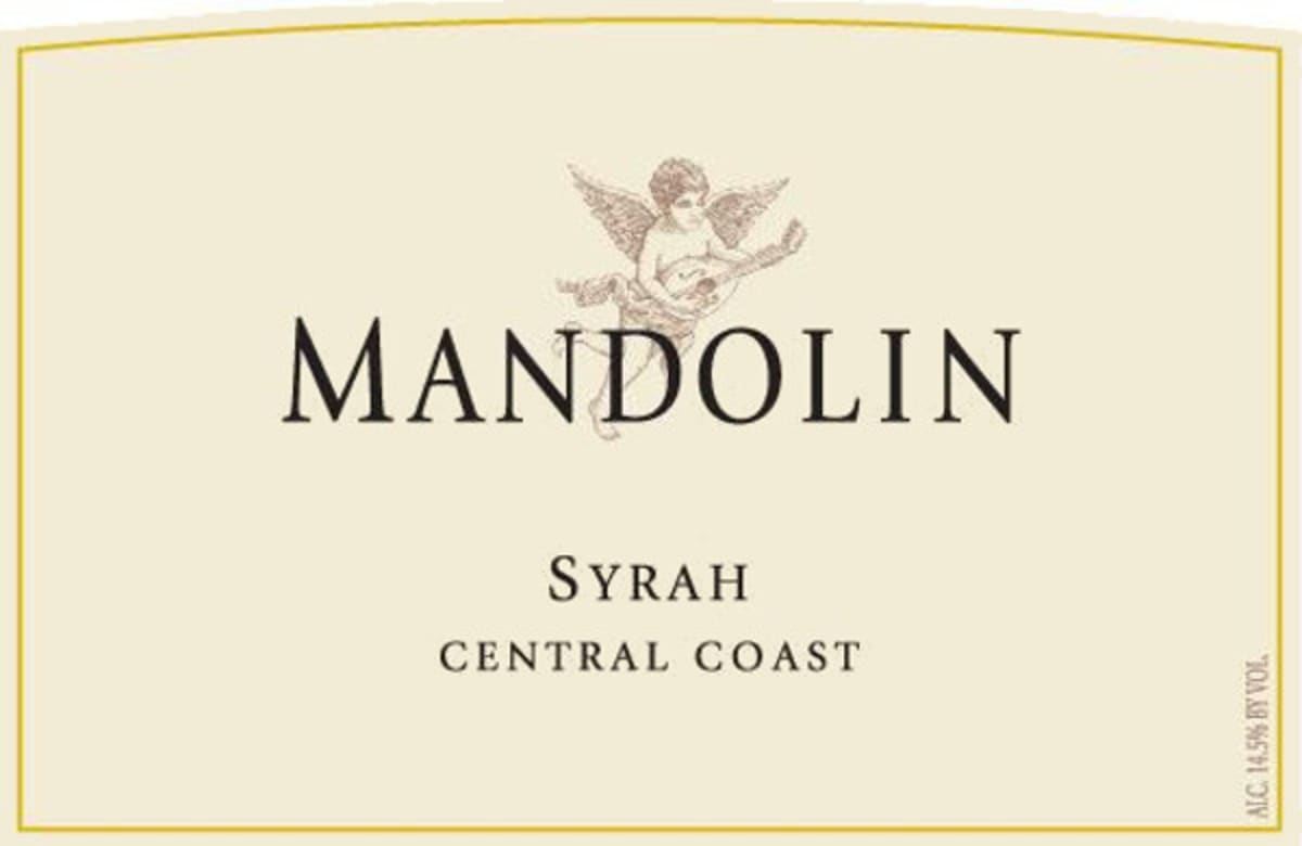 Mandolin Syrah 2015 Front Label