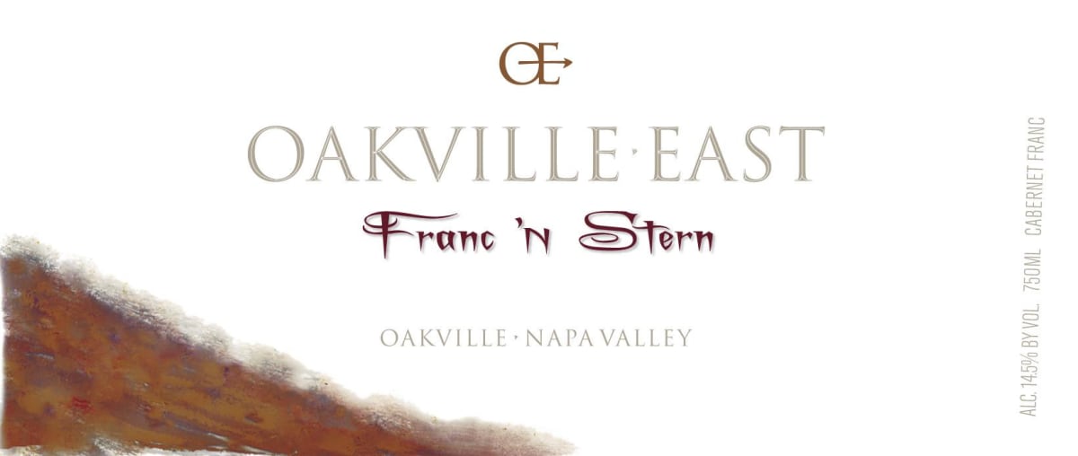 Oakville East Exposure Franc 'n Stern Cabernet Franc 2014 Front Label
