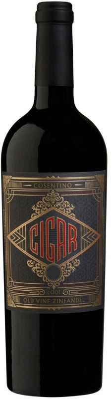 Cigar Old Vine Zinfandel 2020 Front Bottle Shot
