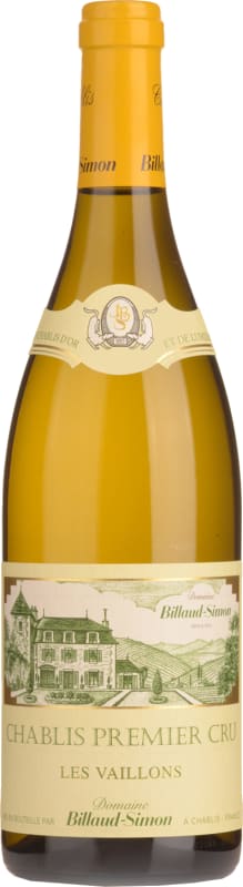 Billaud-Simon Chablis Les Vaillons Premier Cru 2022 Front Bottle Shot