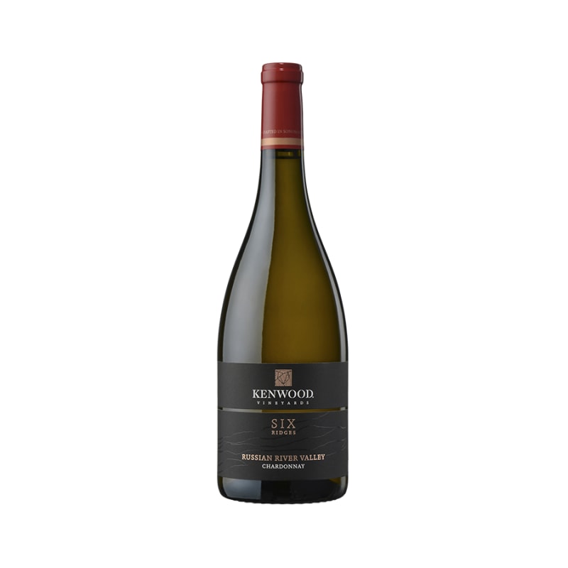 Kenwood Six Ridges Chardonnay 2017 Front Bottle Shot