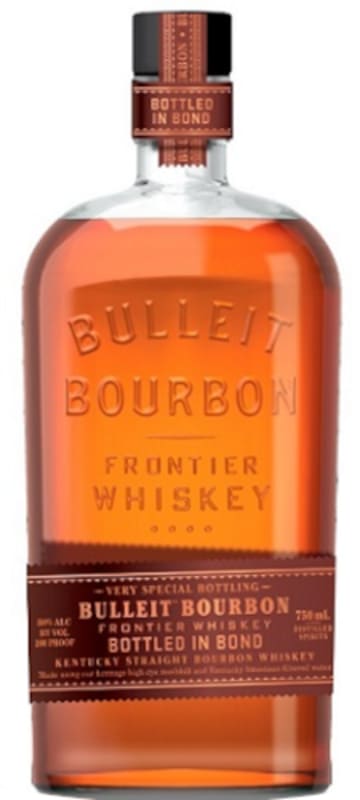Bulleit Bottled in Bond Kentucky Straight Bourbon Whiskey Front Bottle Shot