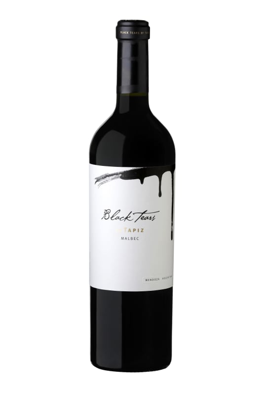 Tapiz Black Tears Malbec 2019 Front Bottle Shot