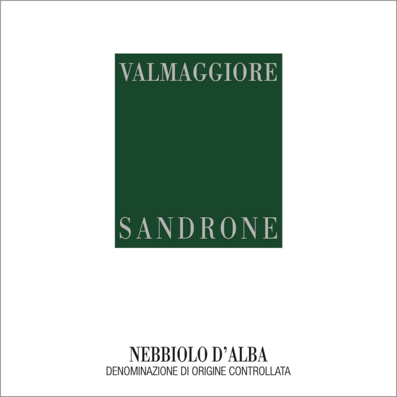 Sandrone Nebbiolo d'Alba Valmaggiore (1.5 Liter Magnum) 2024 Front Label