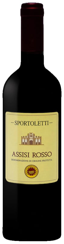 Sportoletti Assisi Rosso 2021 Front Bottle Shot
