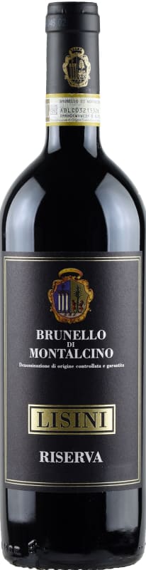 Lisini Brunello di Montalcino Riserva 2015 Front Bottle Shot