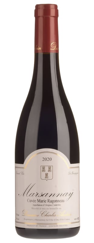 Domaine Charles Audoin Marsannay Cuvee Marie Ragonneau 2020 Front Bottle Shot