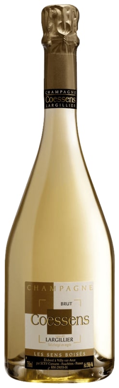 Champagne Coessens Les Sens Boises Brut 2013 Front Bottle Shot