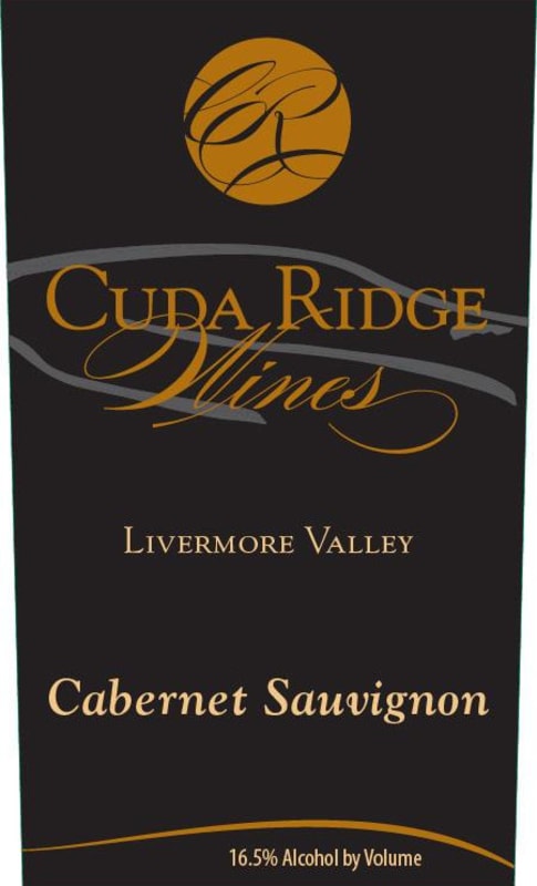 Cuda Ridge Wines Black Label Cabernet Sauvignon 2014 Front Label