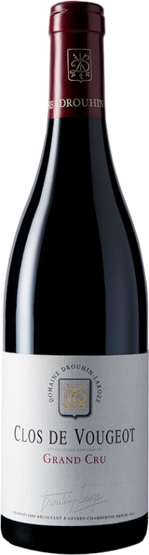 Domaine Drouhin-Laroze Clos de Vougeot Grand Cru 2022 Front Bottle Shot