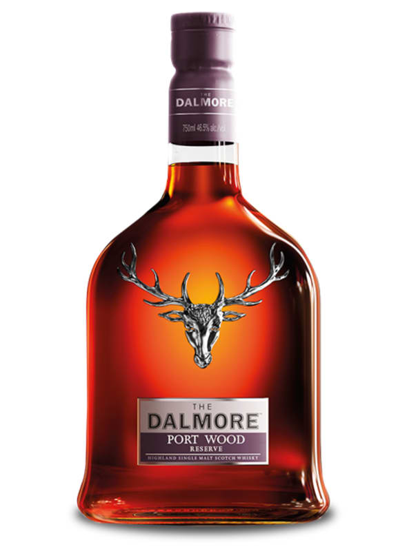 The Dalmore Port Wood Reserve Single Malt Scotch Whisky Front Bottle Shot
