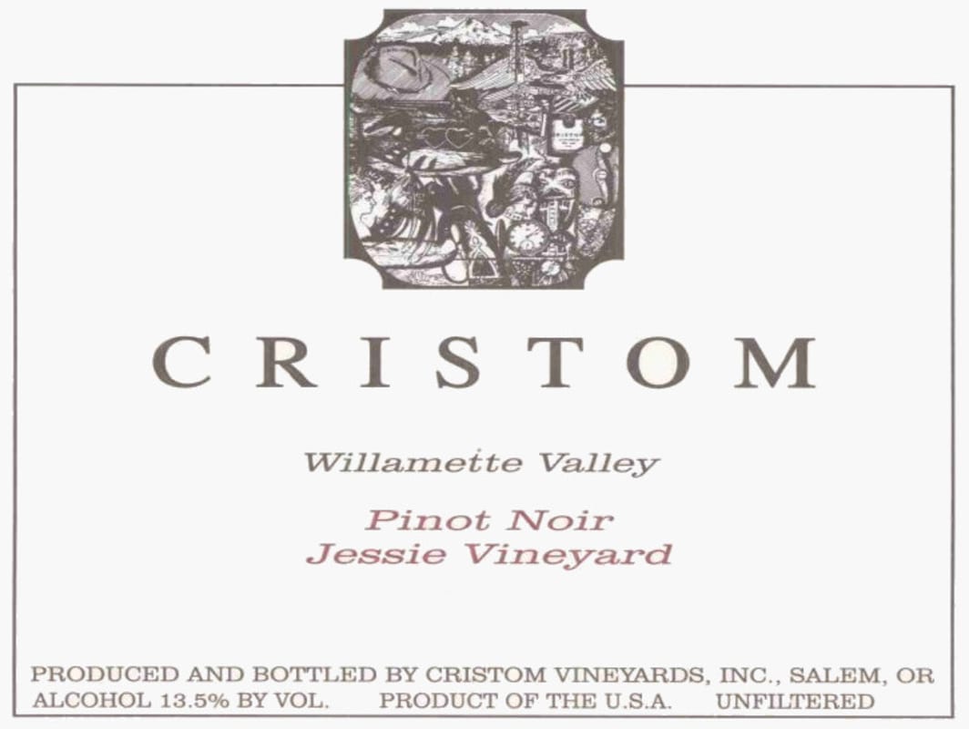 Cristom Jessie Vineyard Pinot Noir 1999 Front Label