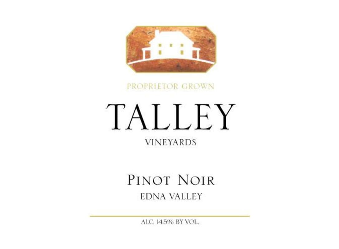 Talley Edna Valley Pinot Noir 2012 Front Label