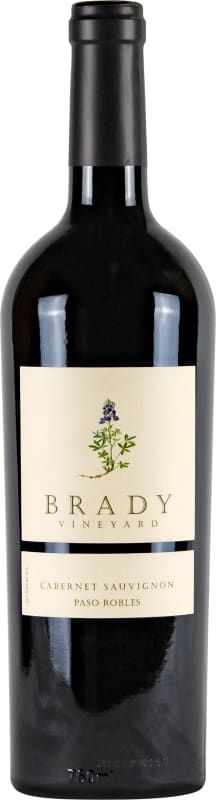 Brady Vineyard Cabernet Sauvignon 2022 Front Bottle Shot